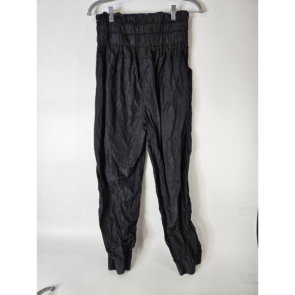 Free People FP Movement The Way Home Pants Large Nylon Track Pants Joggers Black - Picture 4 of 7